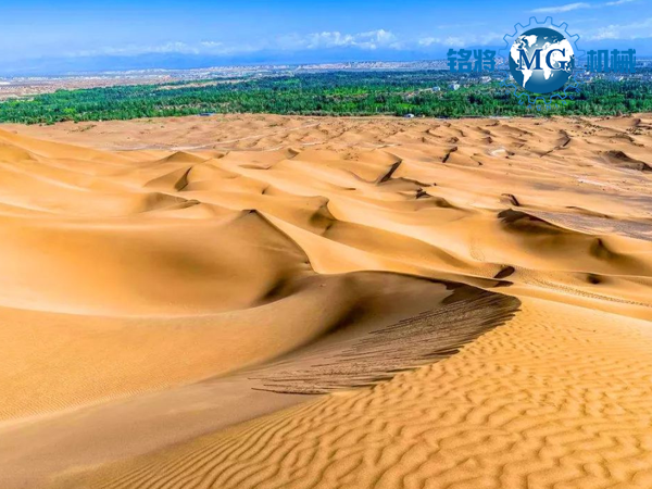 為什么沙漠的沙子不能用來建房子？