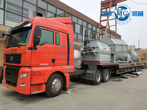 云南西雙版納干粉砂漿設(shè)備發(fā)貨，請注意簽收