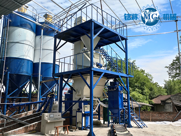 瓷磚膠生產(chǎn)設(shè)備多少錢(qián)？瓷磚膠生產(chǎn)線(xiàn)由哪些設(shè)備組成