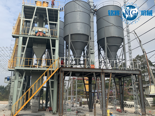 干粉砂漿設(shè)備如何正確投放物料，順序不能亂