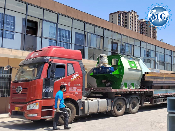 駐馬店年產(chǎn)20萬噸干粉砂漿生產(chǎn)線發(fā)貨！