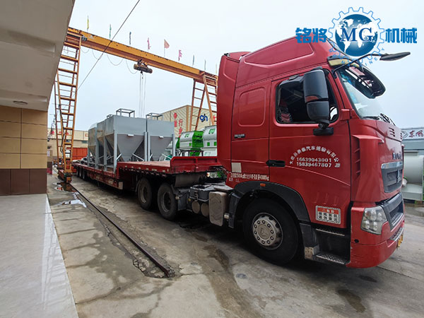 江西鷹潭干粉砂漿設(shè)備發(fā)貨！