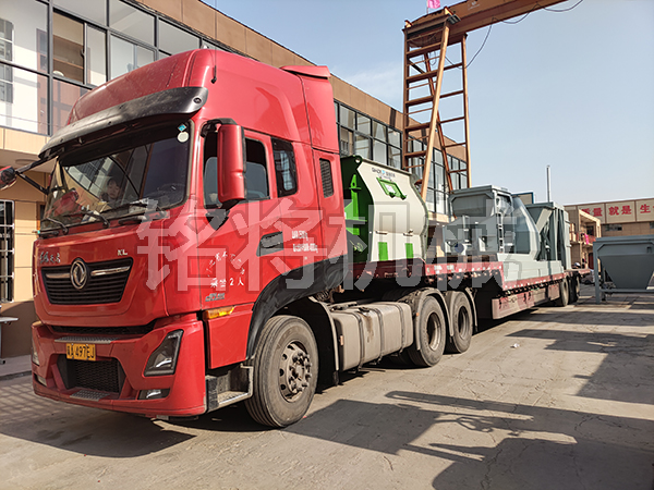 四立方主機(jī)，時(shí)產(chǎn)15噸生產(chǎn)線，發(fā)往江蘇連云港