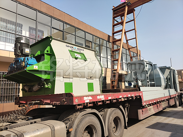 四立方主機(jī)，時(shí)產(chǎn)15噸生產(chǎn)線，發(fā)往江蘇連云港