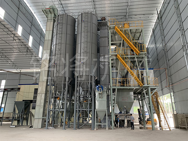 干粉砂漿設(shè)備如何選擇廠房場地？