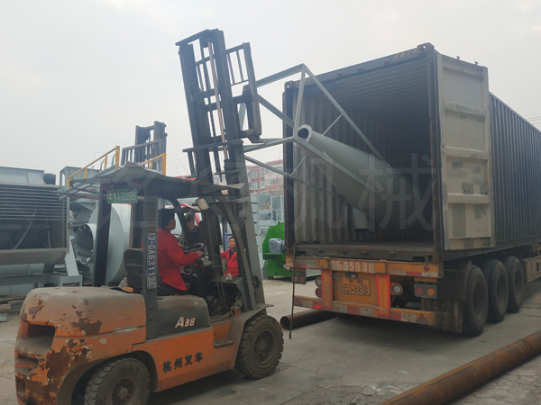 烘干機設備發(fā)貨現(xiàn)場