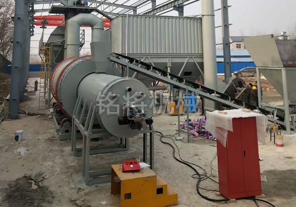 湖北沙子烘干設(shè)備安裝現(xiàn)場(chǎng)！